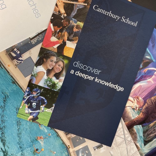 Canterbury School Travel Brochure