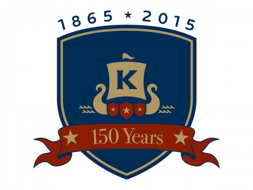 King School 150th Logo